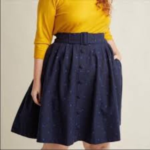 PLUS - Modcloth Skirt - Picture 3 of 3